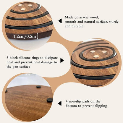 Orivin Magnetic Acacia Wood Trivet