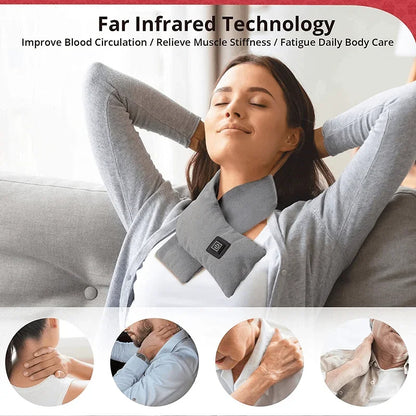 Soft Heated Neck Warmer