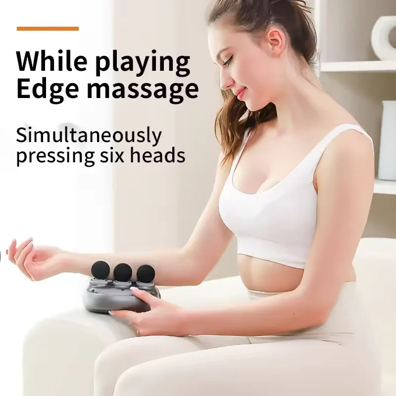 6-Heads Fascia Massage Gun