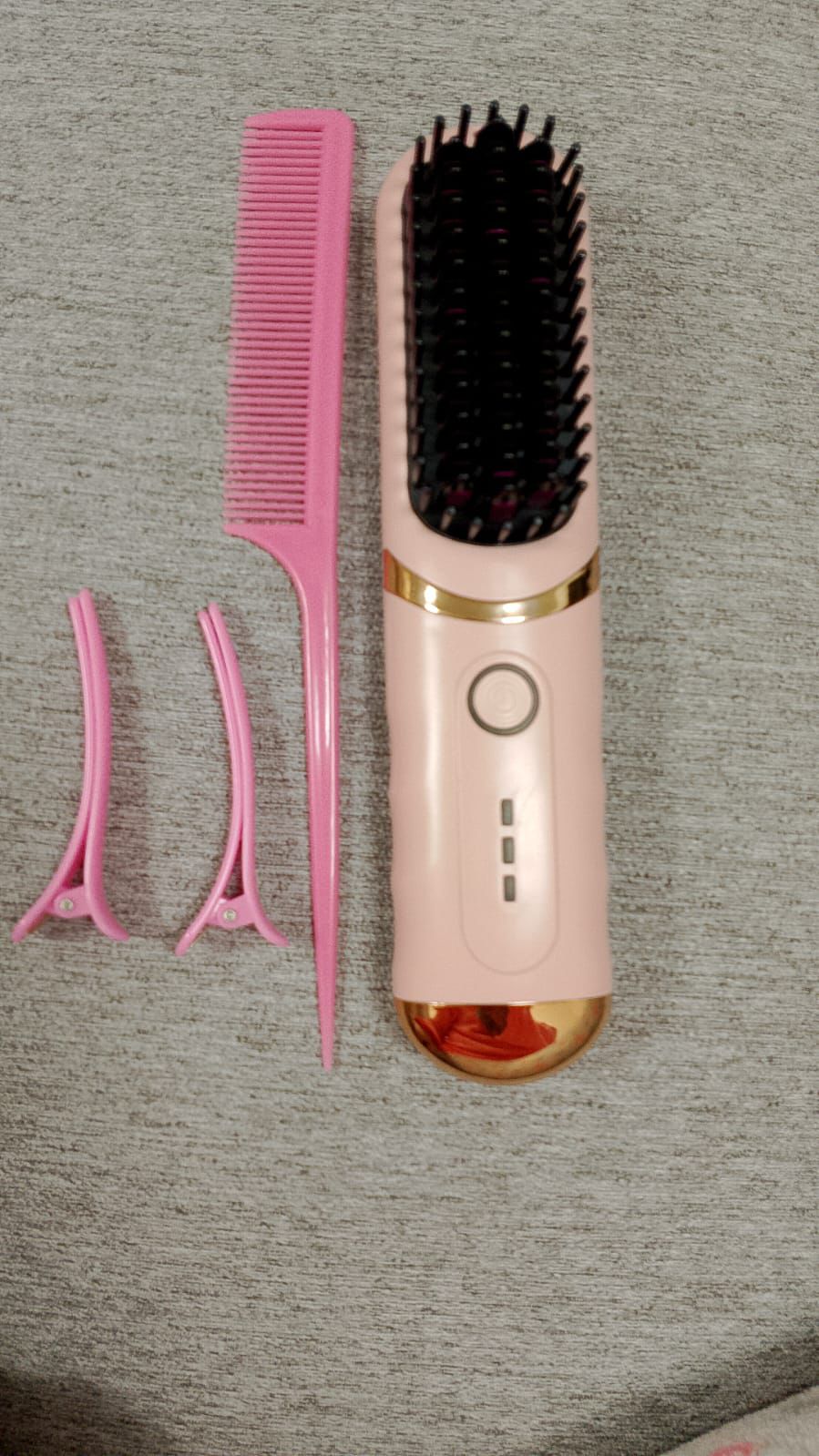 Wireless Straightener Hair Comb