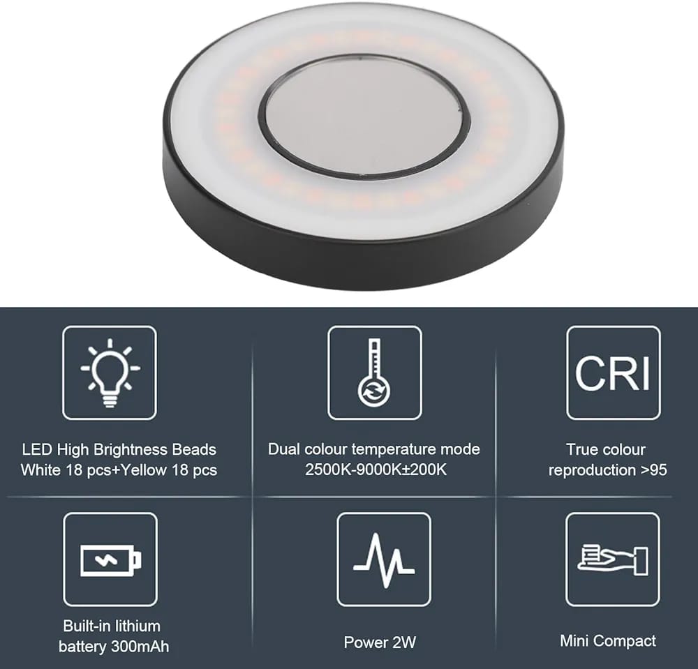 VLOGLITE W36 Magnetic Mini LED Light