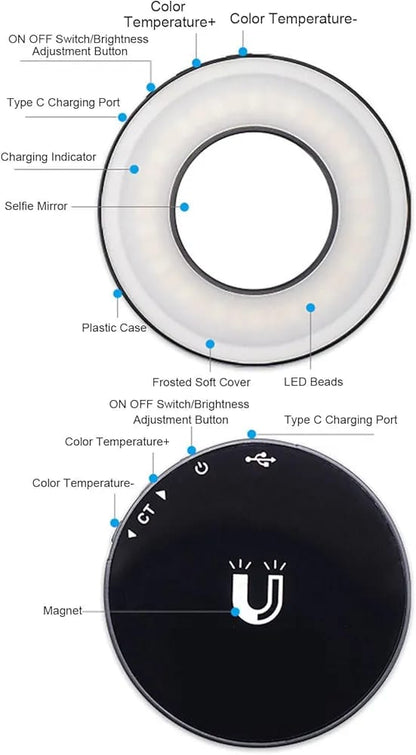 VLOGLITE W36 Magnetic Mini LED Light