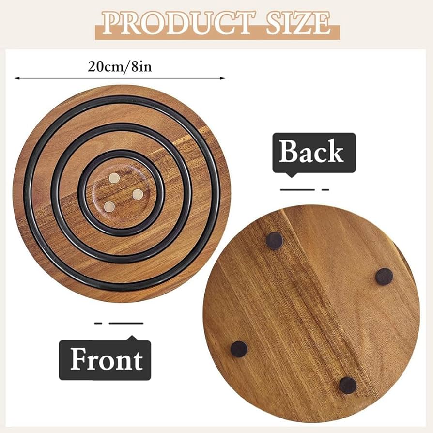 Orivin Magnetic Acacia Wood Trivet